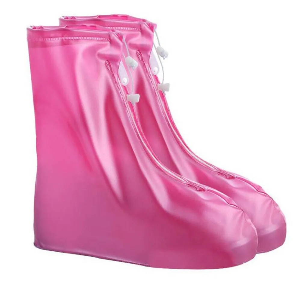 1pc Reusable Men And Women Rain Boots Cover Anti-Slip Wear-resistant Protective Cover Waterproof Layer