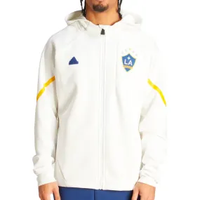 adidas Men's LA Galaxy 2024 Gameday Anthem Jacket White