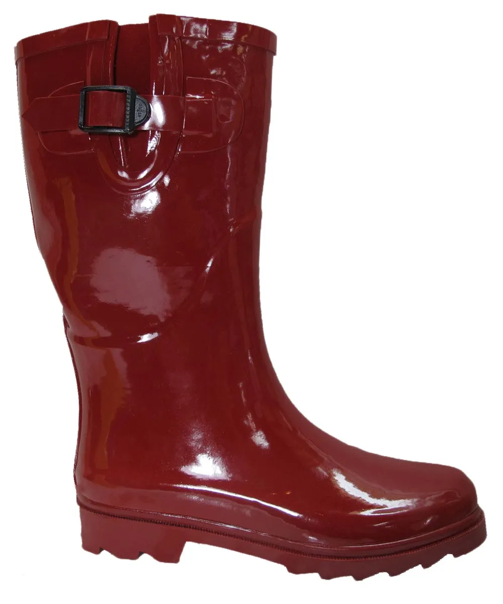 Cambridge Select Women's Waterproof Mid Welly Rain Boot