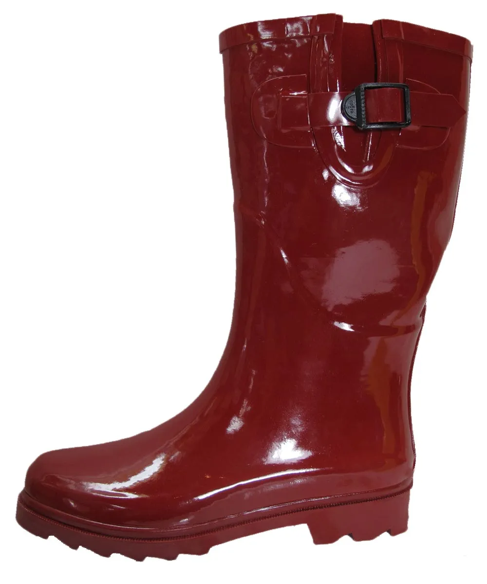 Cambridge Select Women's Waterproof Mid Welly Rain Boot