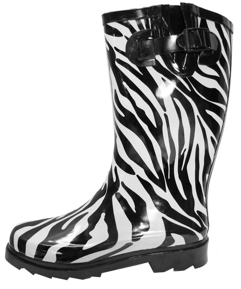 Cambridge Select Women's Waterproof Mid Welly Rain Boot