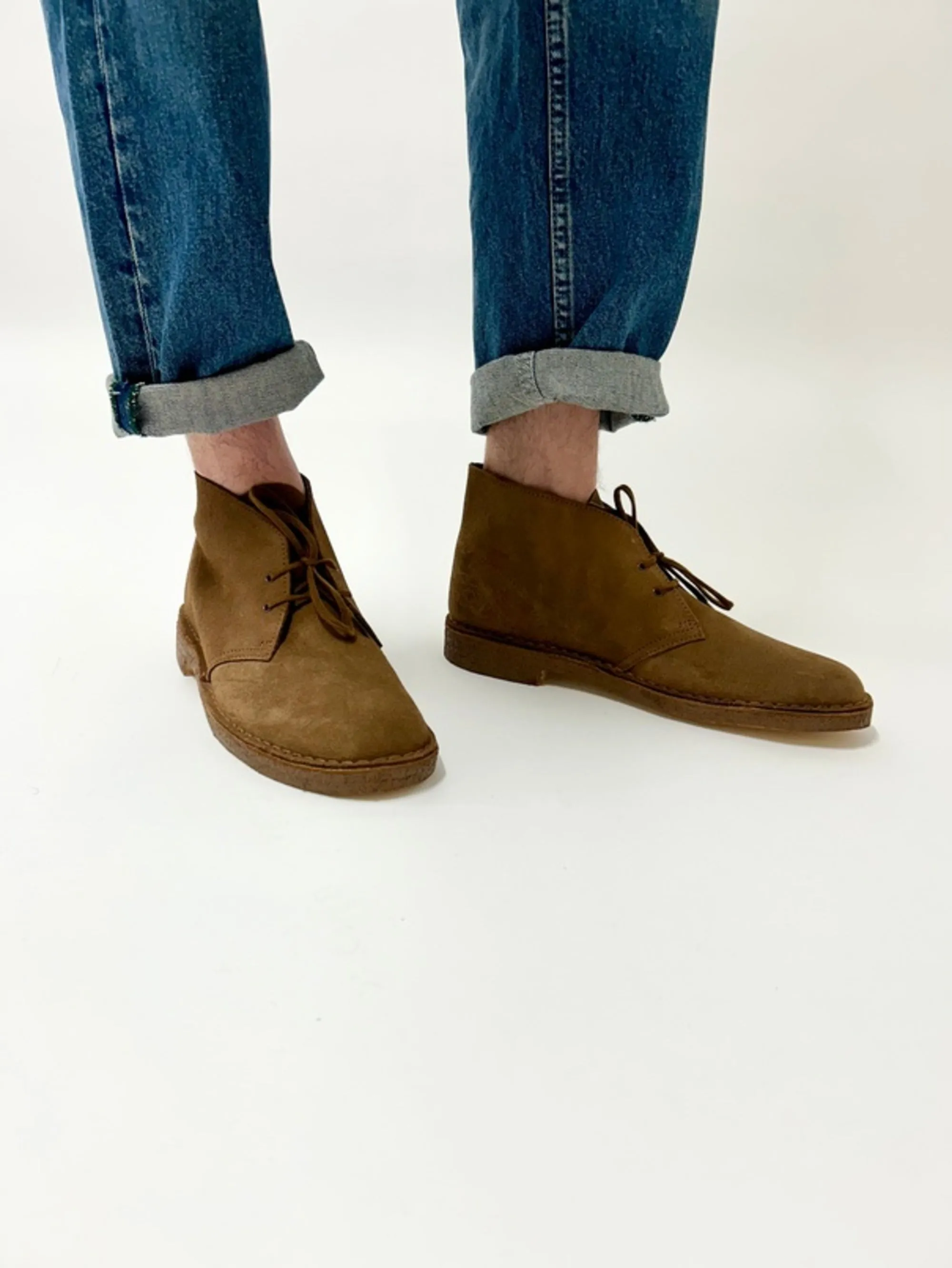 Clarks Polacchino Allacciato Marrone Uomo