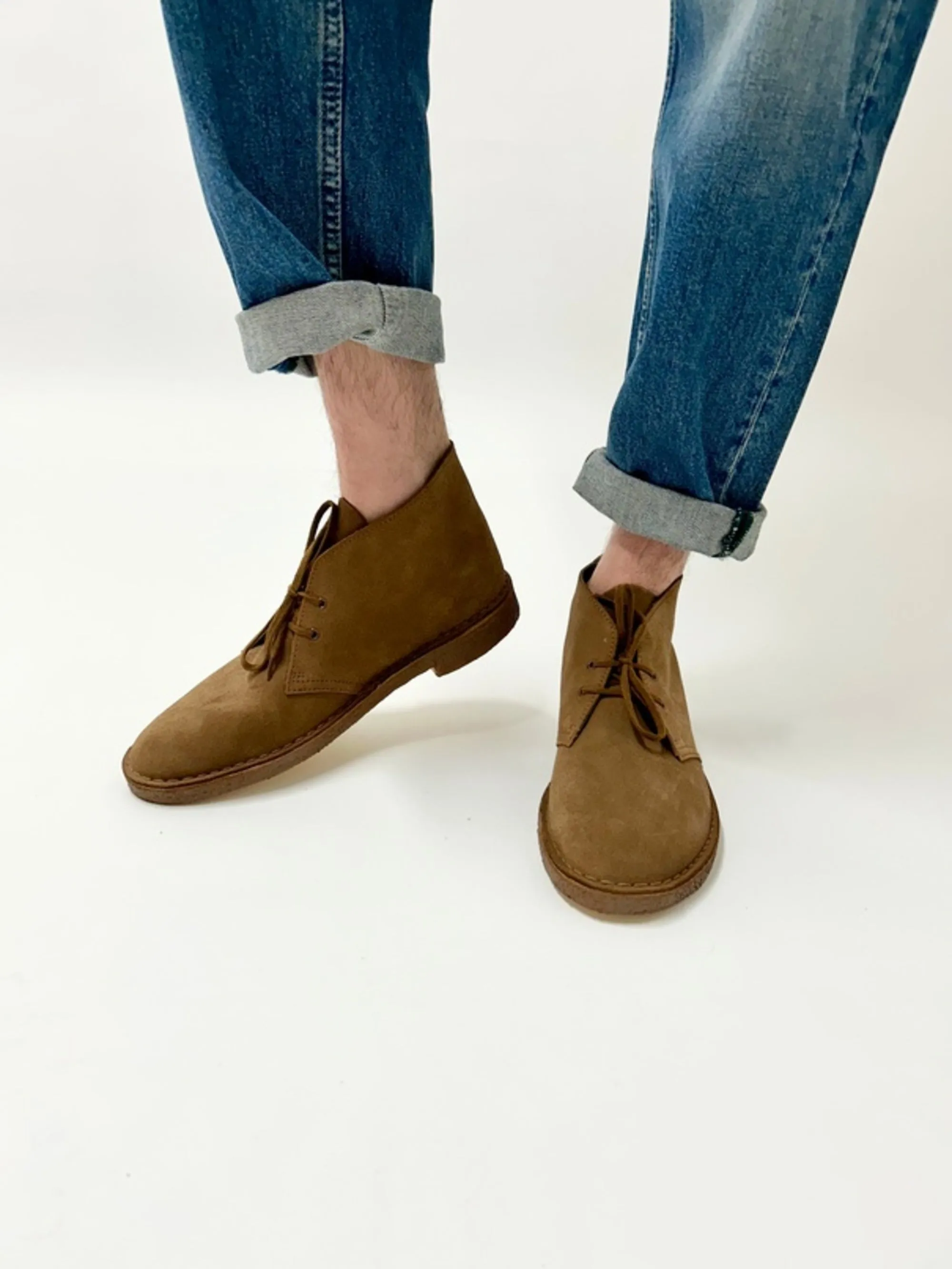 Clarks Polacchino Allacciato Marrone Uomo