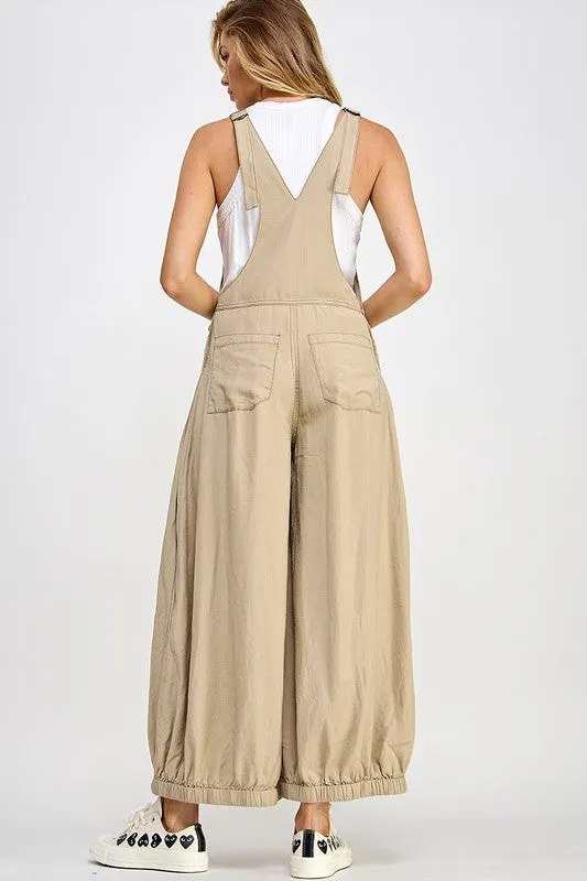 CODY LINEN OVERALLS