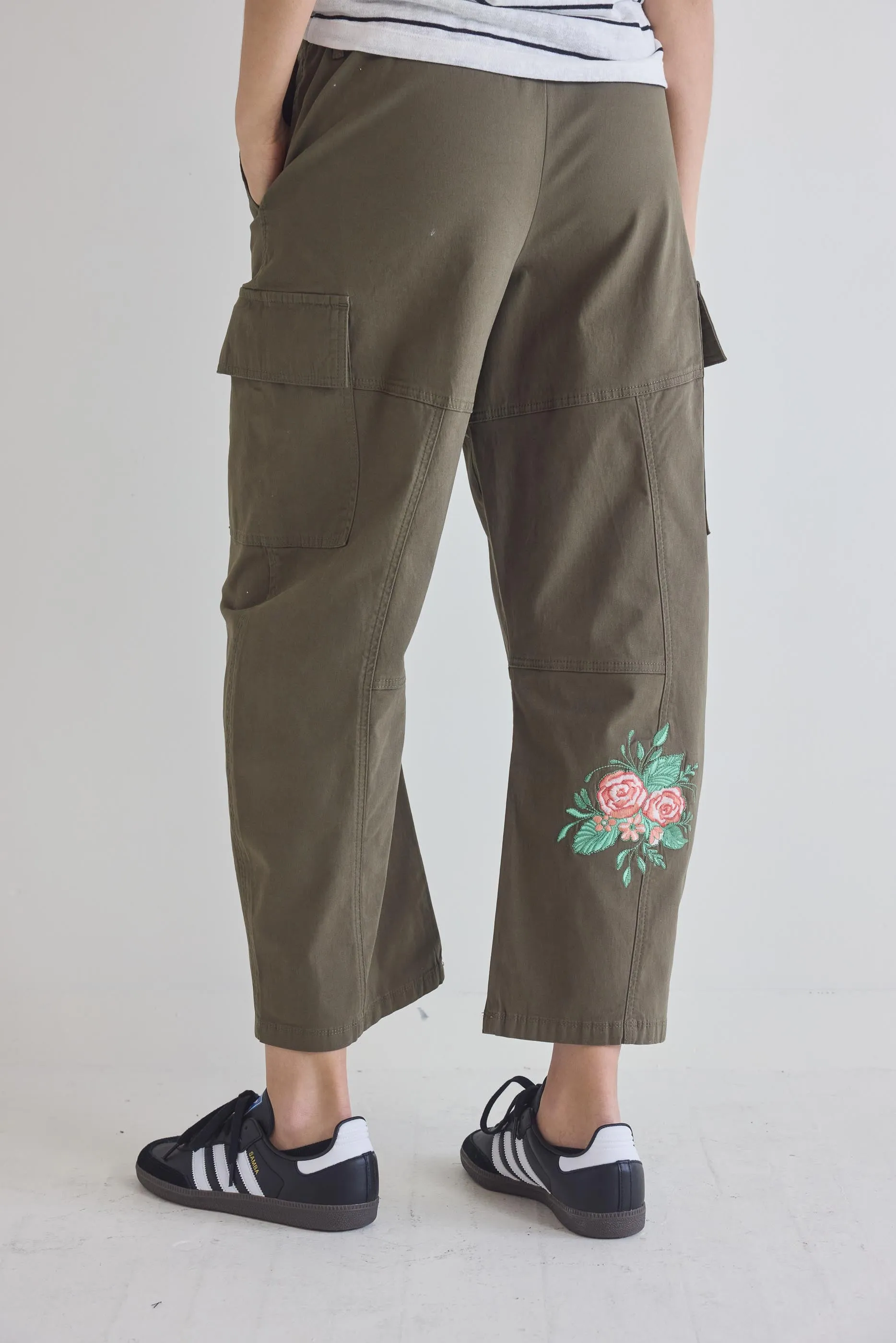 Coming Up Roses New Age Twill Utility Pants