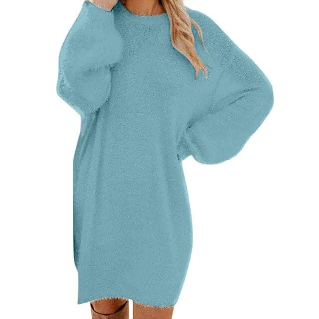 DressBetty - Knitted Y2k Sweater Dresses For Women