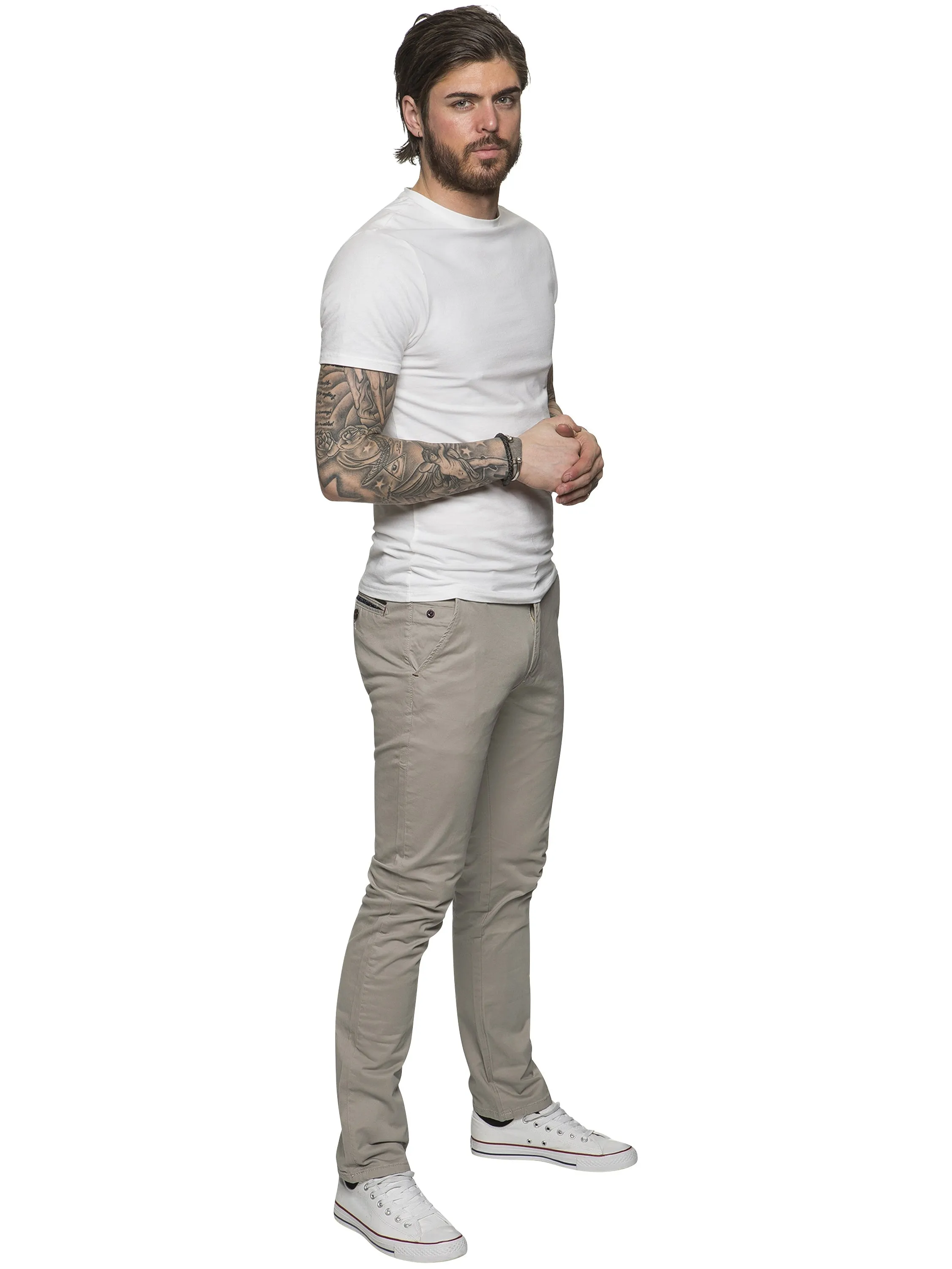 ETO | Mens Designer Tapered Fit Chinos