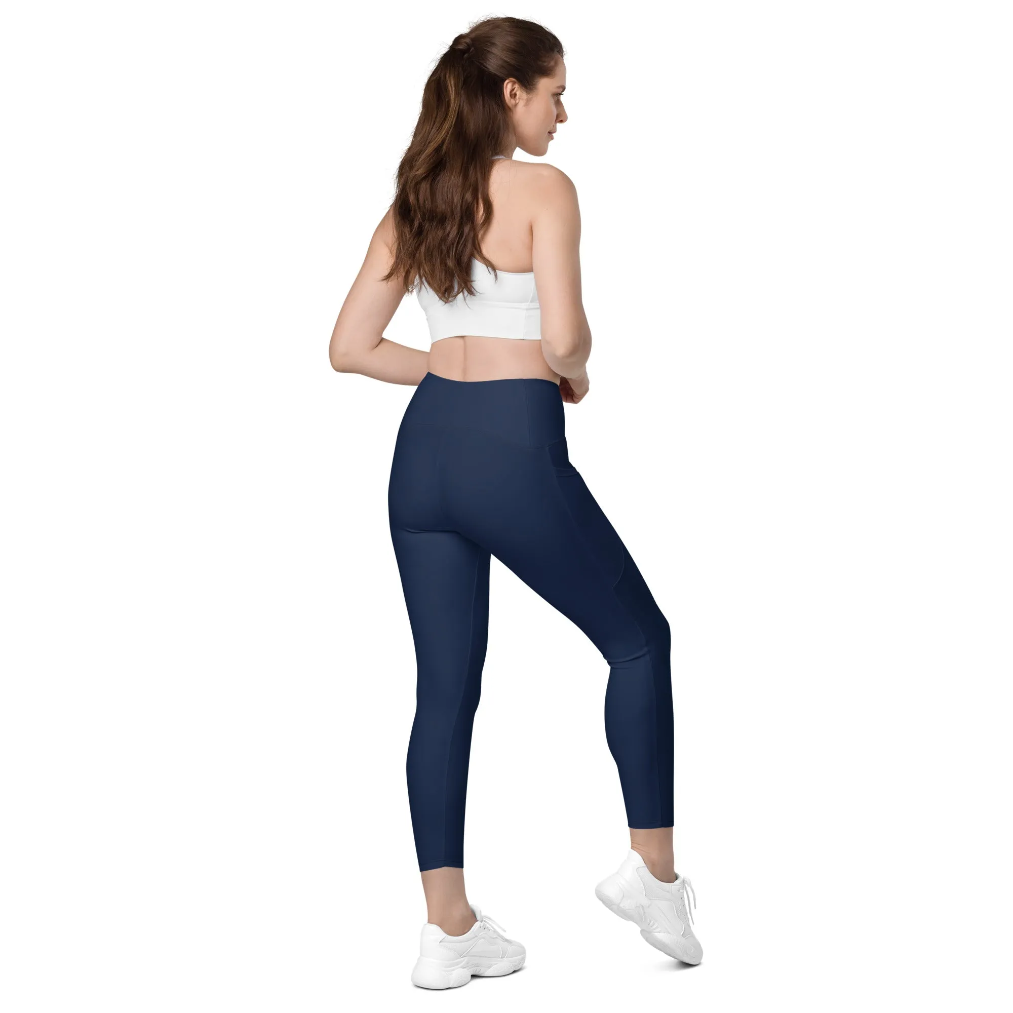 GG - Women's Leggings with pockets - Navy