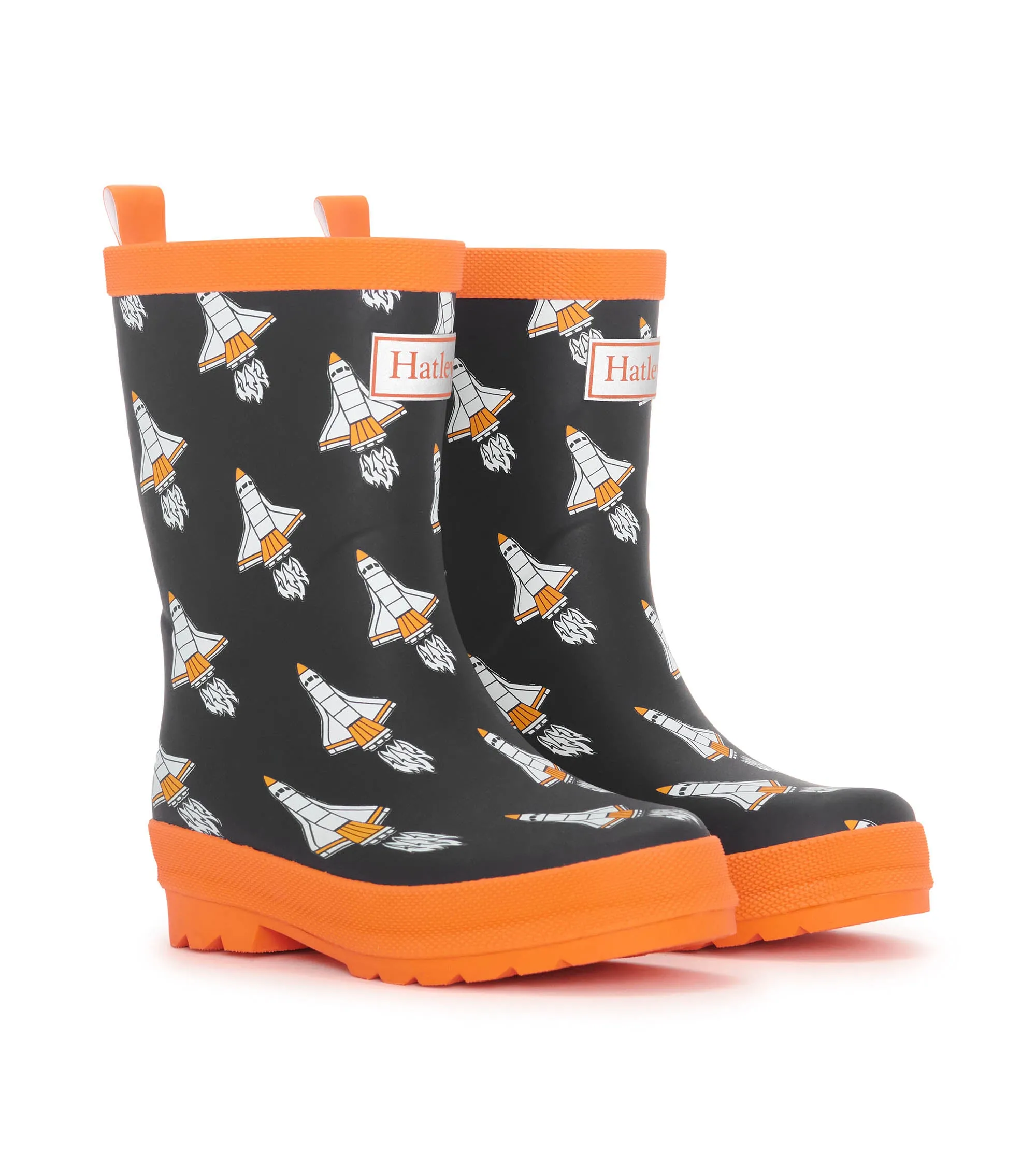 Hatley Rain Boots Space Shuttle Matt