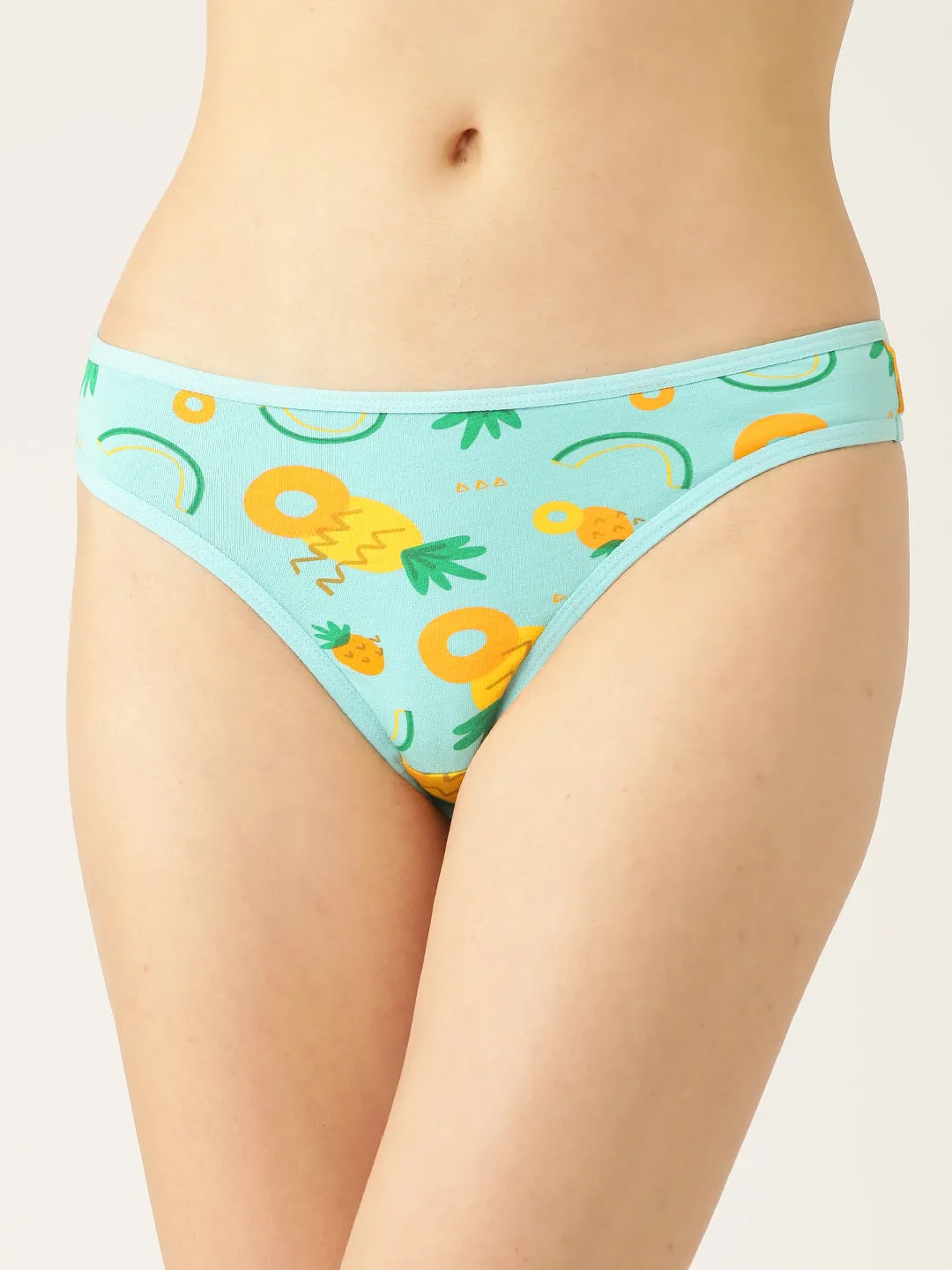 LEADING LADY Women’s Set of 3 Printed Low Rise Thong Briefs | PN1481-3 |