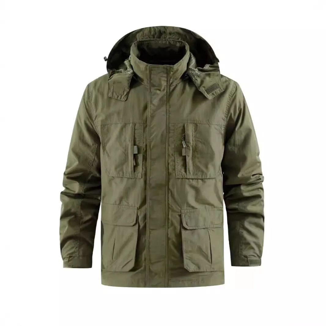 Men's Outdoor Multi-pocket Workwear Jacket