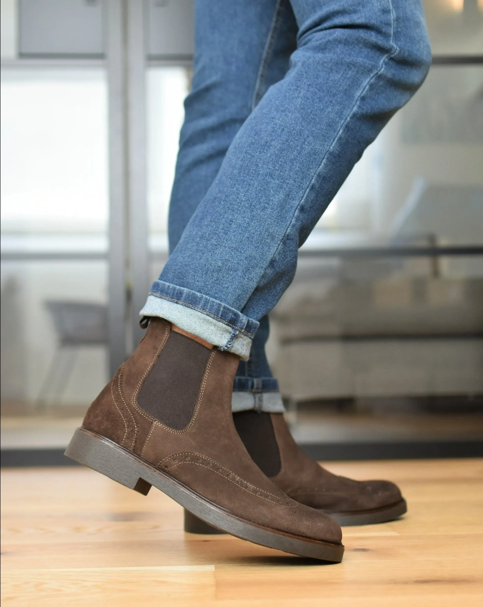 MURAT - Brown Suede