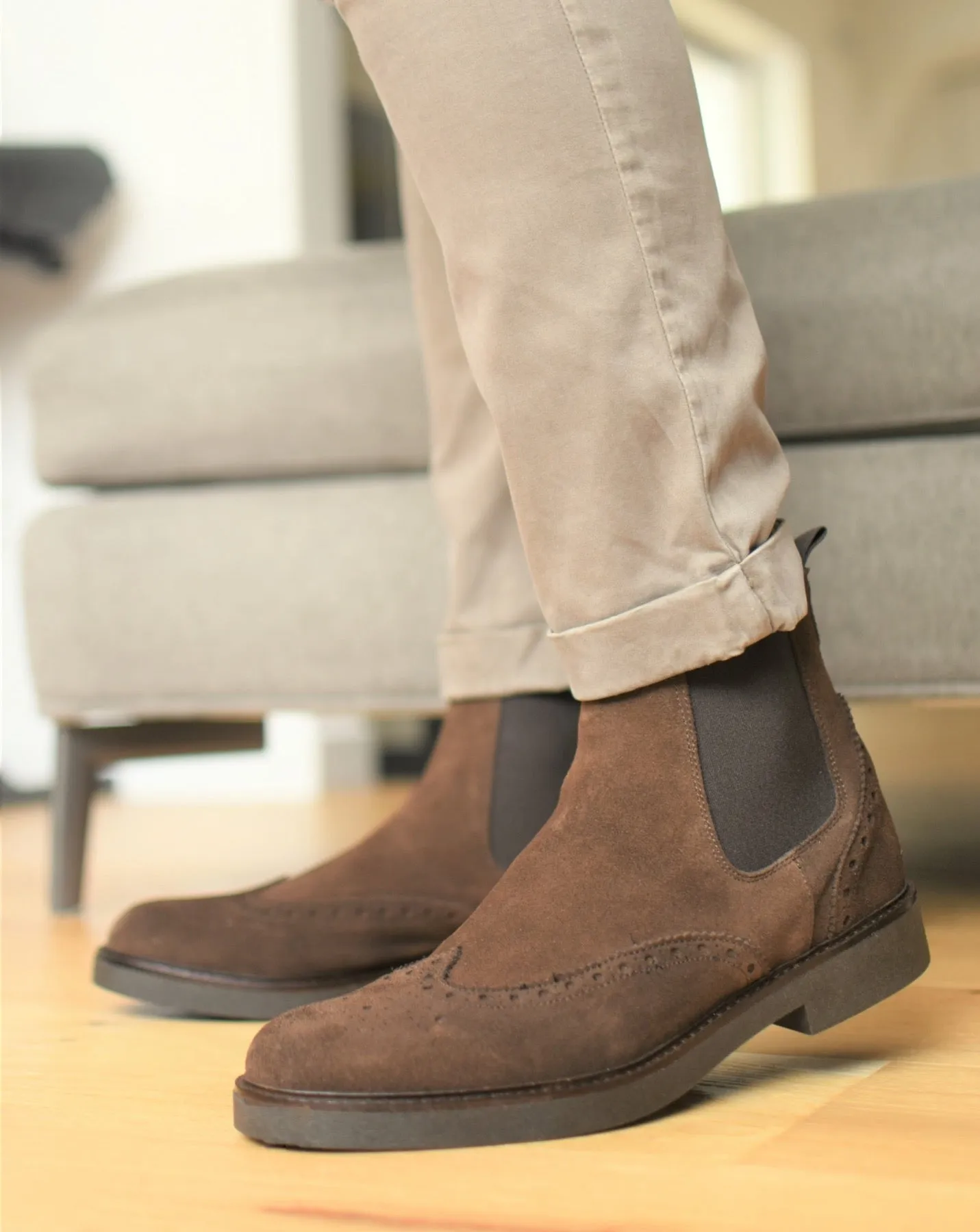 MURAT - Brown Suede