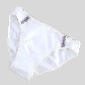 Organic cotton bikini brief underwear