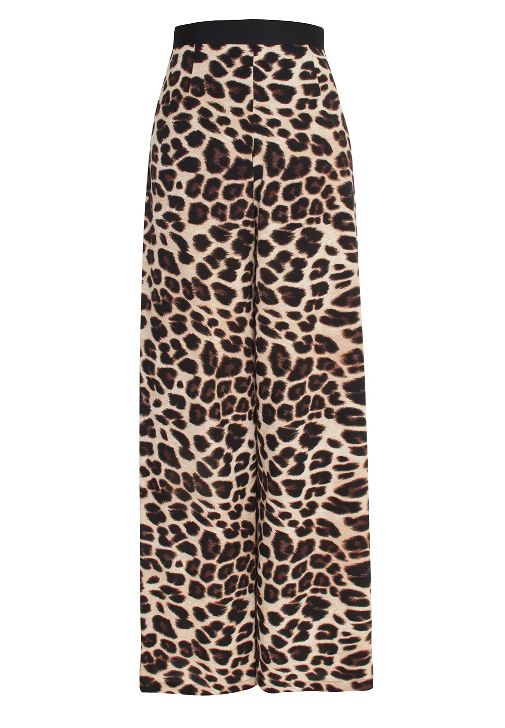 Safari - Brown Leopard Pants (Black)