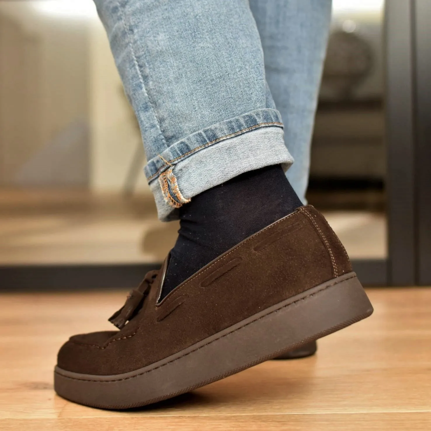 SALINA - Brown Suede