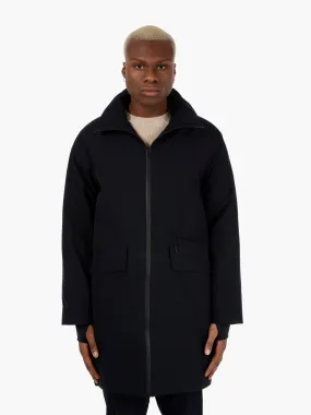 Snow Coat free gabardina blu navy