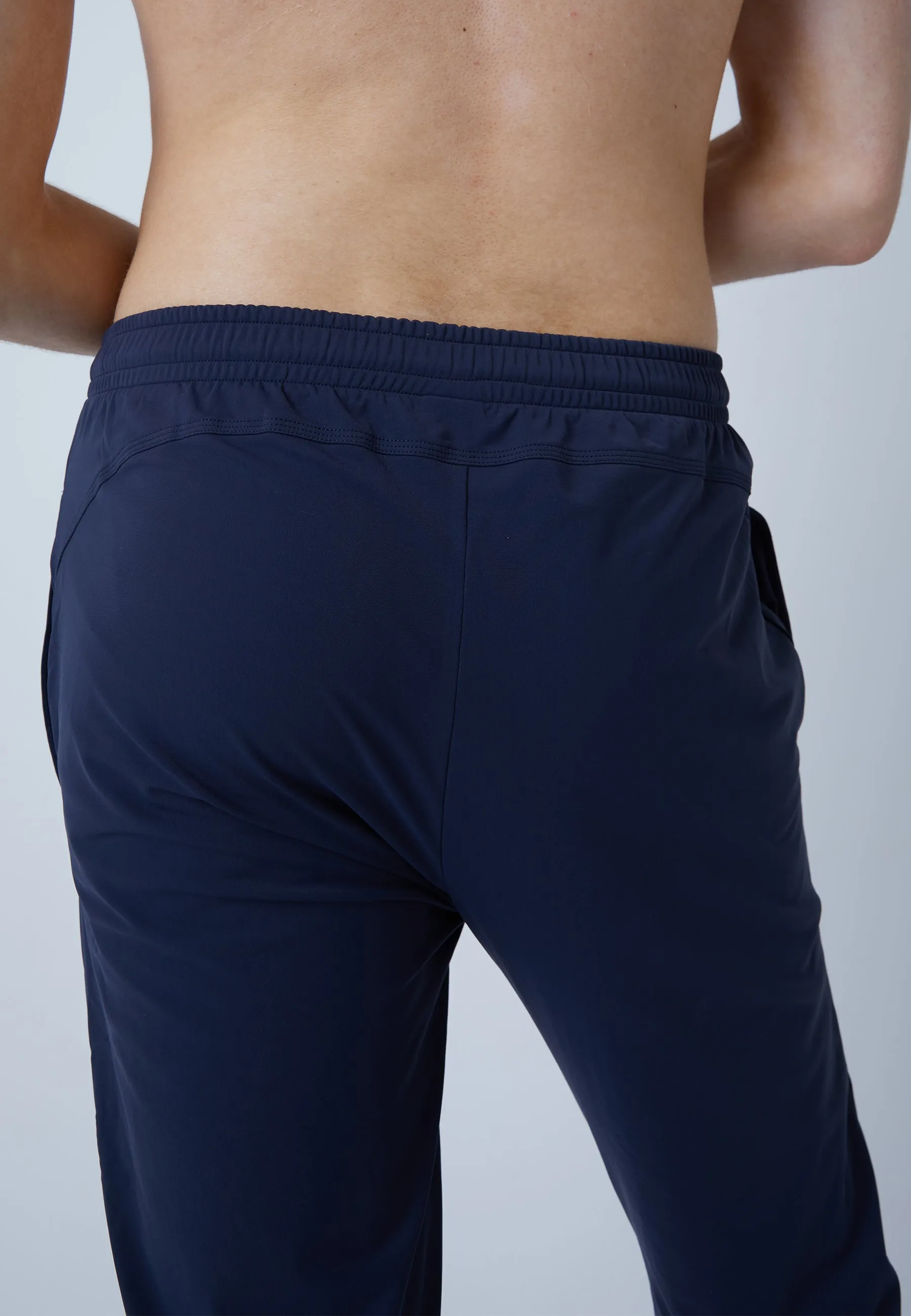 Tracksuit bottoms narrow, navy blue