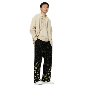 Unisex wide-leg pants