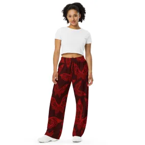 Unisex wide-leg pants