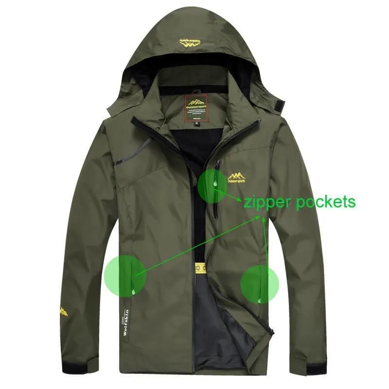 Windbreaker Fishing Waterproof Jackets