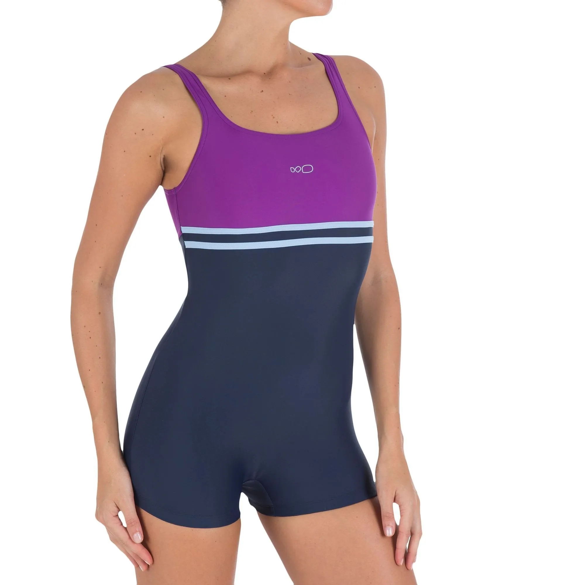 Women's One-Piece Kneesuit Swimsuit Loran